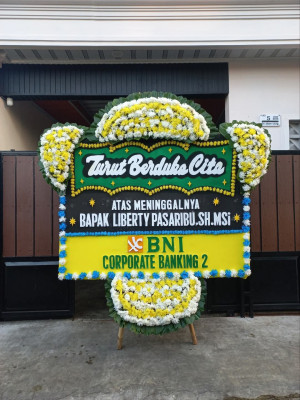 Papan Bunga Duka di Tabongo